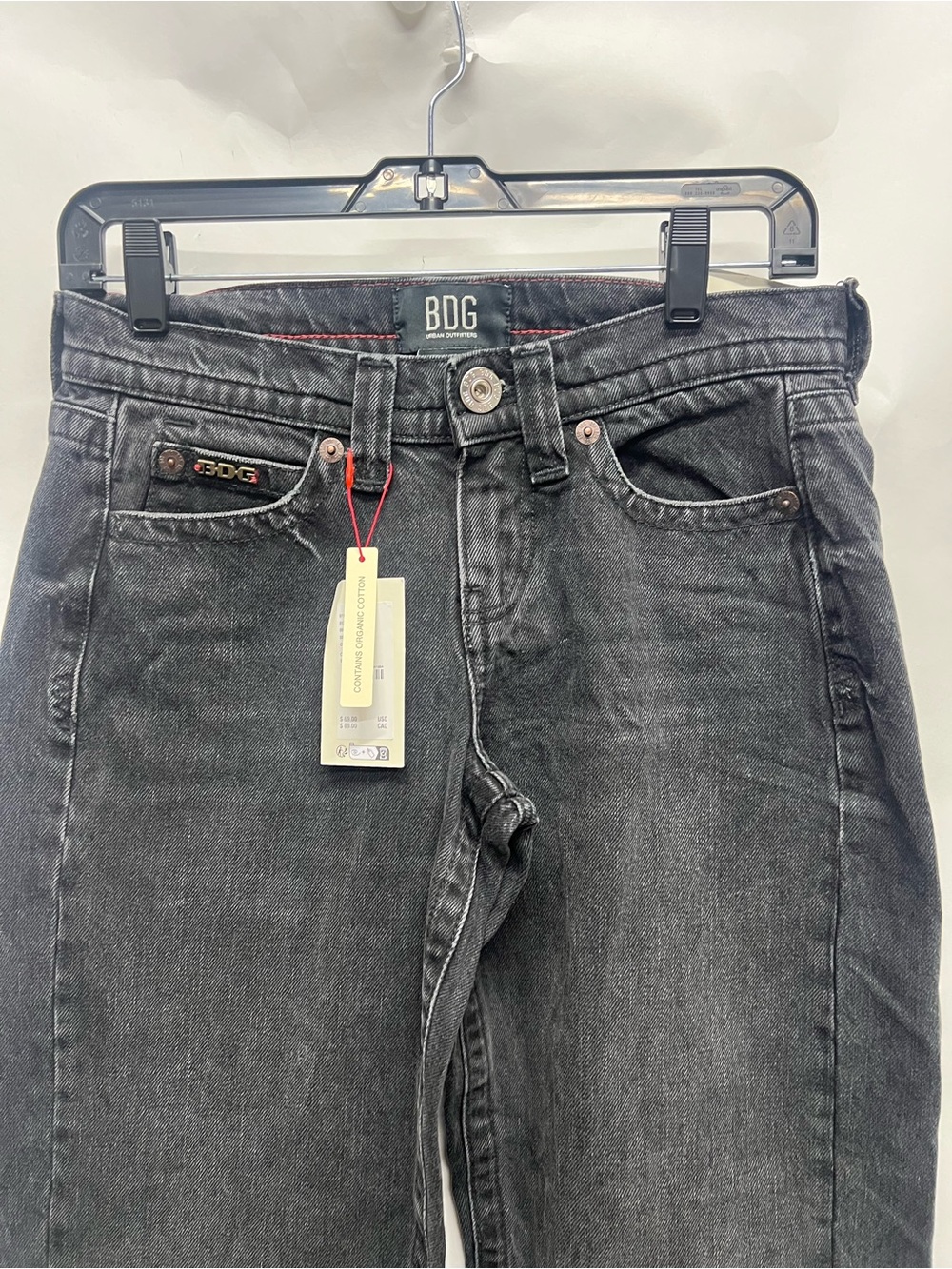 BDG Urban Outfitters Women’s 24W 32L Kayla Lowrider Jeans Black NWT - Picture 3 of 9